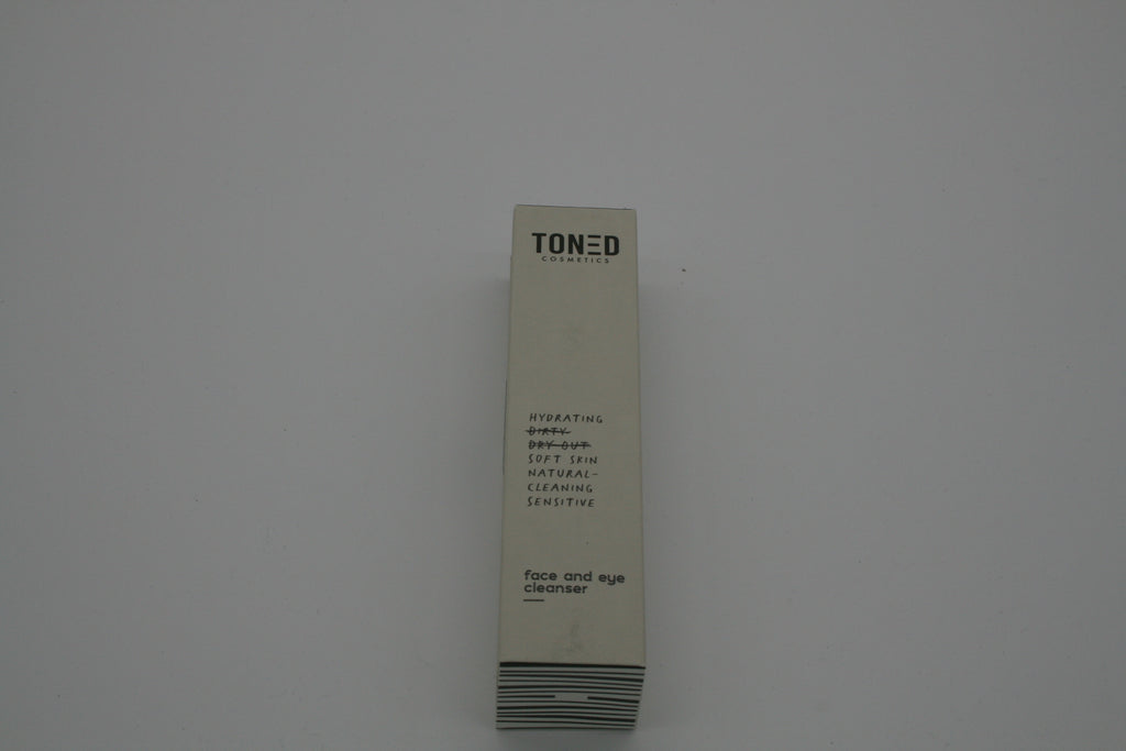Toned Cosmetics Gesichts und Augenreiniger