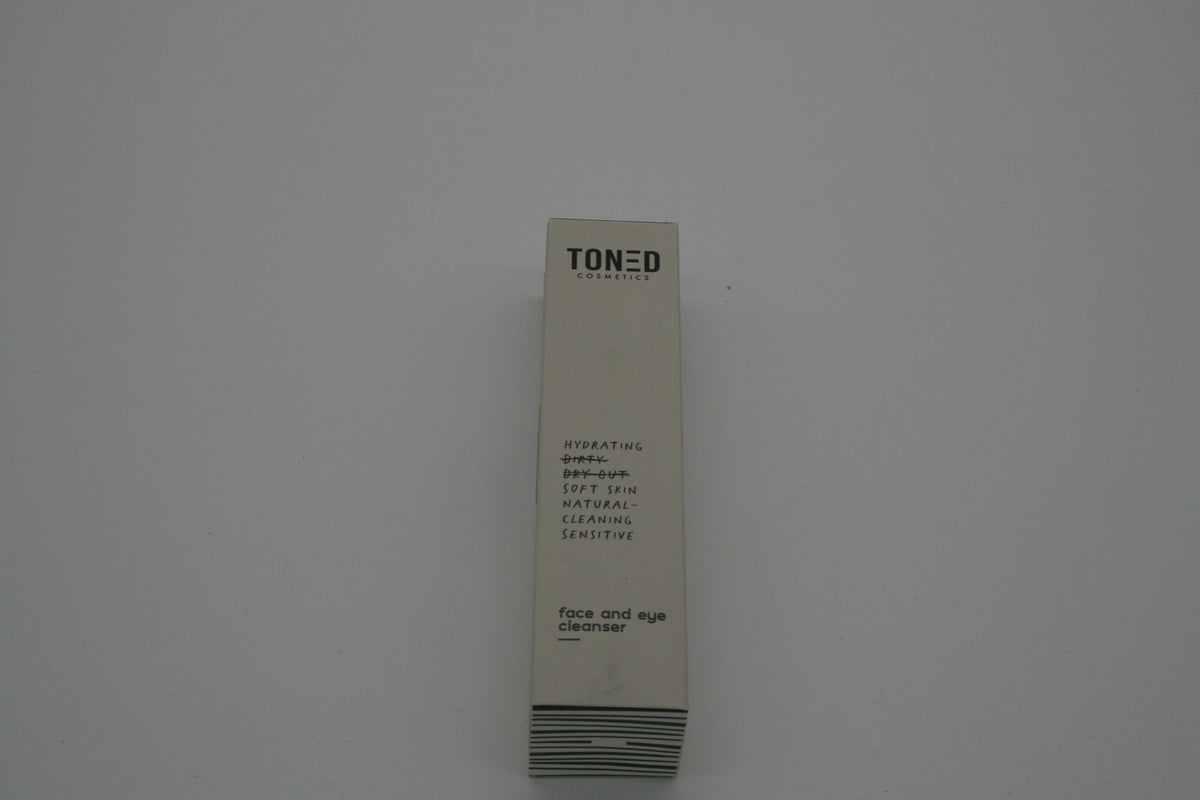 Toned Cosmetics Gesichts und Augenreiniger