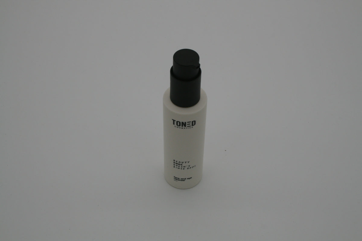 Toned Cosmetics Gesichts und Augenreiniger