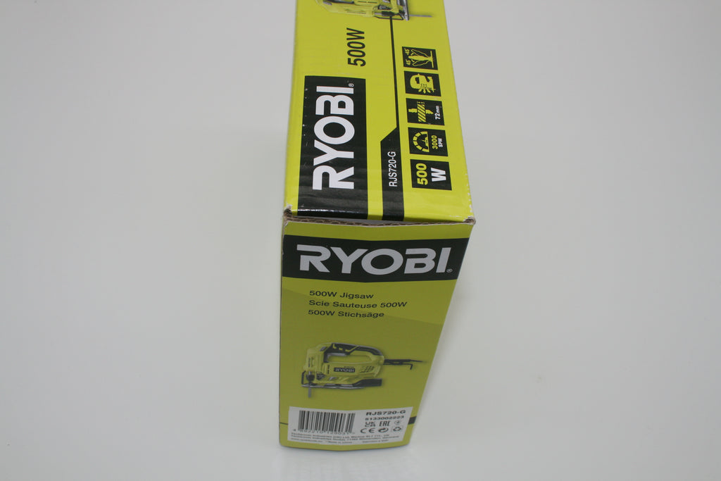 RYOBI RJS720-G Stichsäge 500W 3000 Hub/min 72mm kabelgebunden – Neu