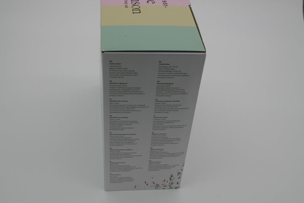 George Wilkinson Cake Maker – Kuchenbackgerät für 6 Portionen – 750 W