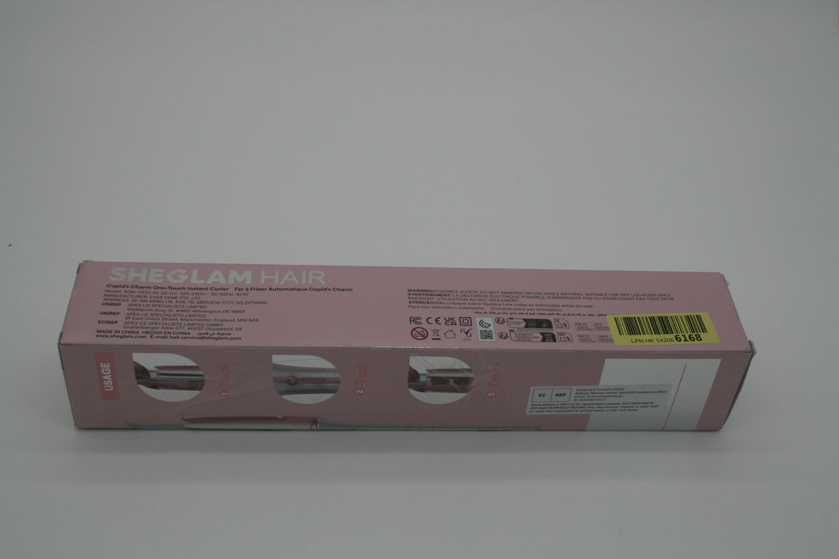 SHEGLAM Hair Cupid's Charm One-Touch Instant Curler Automatischer Lockenstab