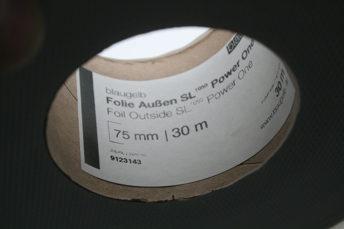 blaugelb Folie Außen SL1050 Power One 75 mm x 30 m Art. 9123143 Neu