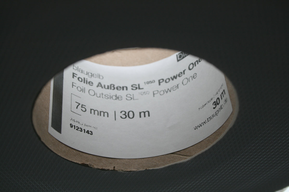 blaugelb Folie Außen SL1050 Power One 75 mm x 30 m Art. 9123143 Neu