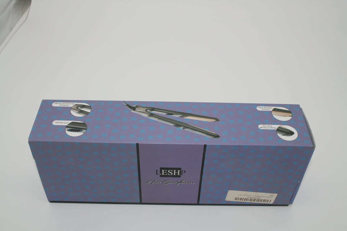 LESHP SH08 Haarglätter Glätteisen LCD Keramik 180-230°C 35-45W Schwarz