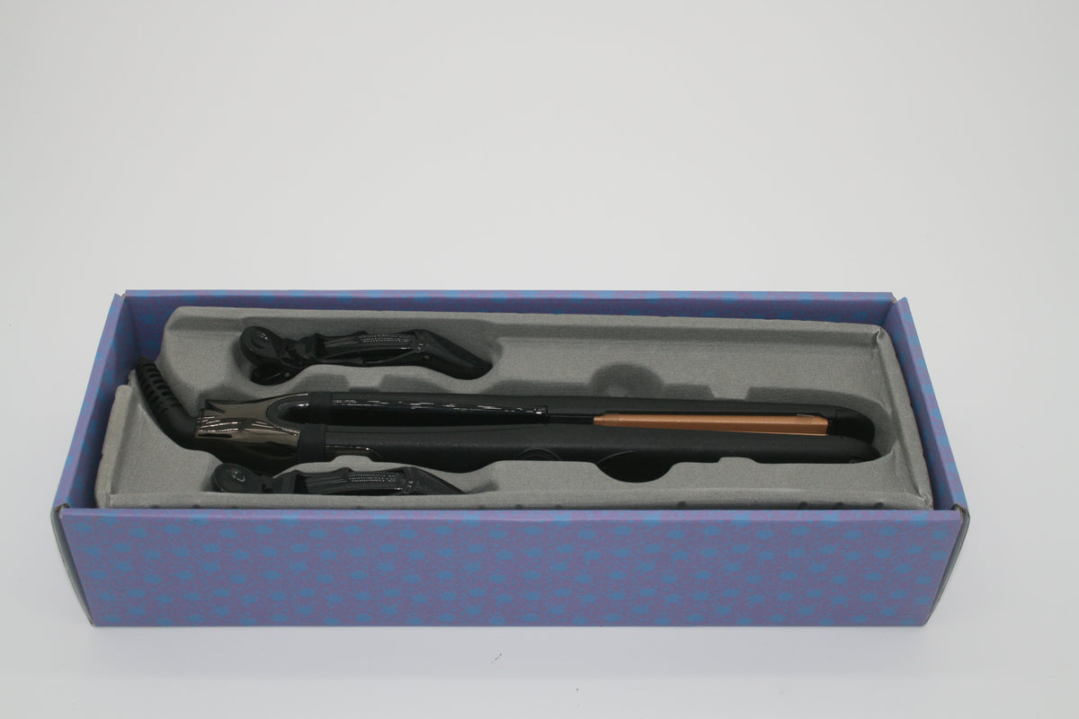 LESHP SH08 Haarglätter Glätteisen LCD Keramik 180-230°C 35-45W Schwarz
