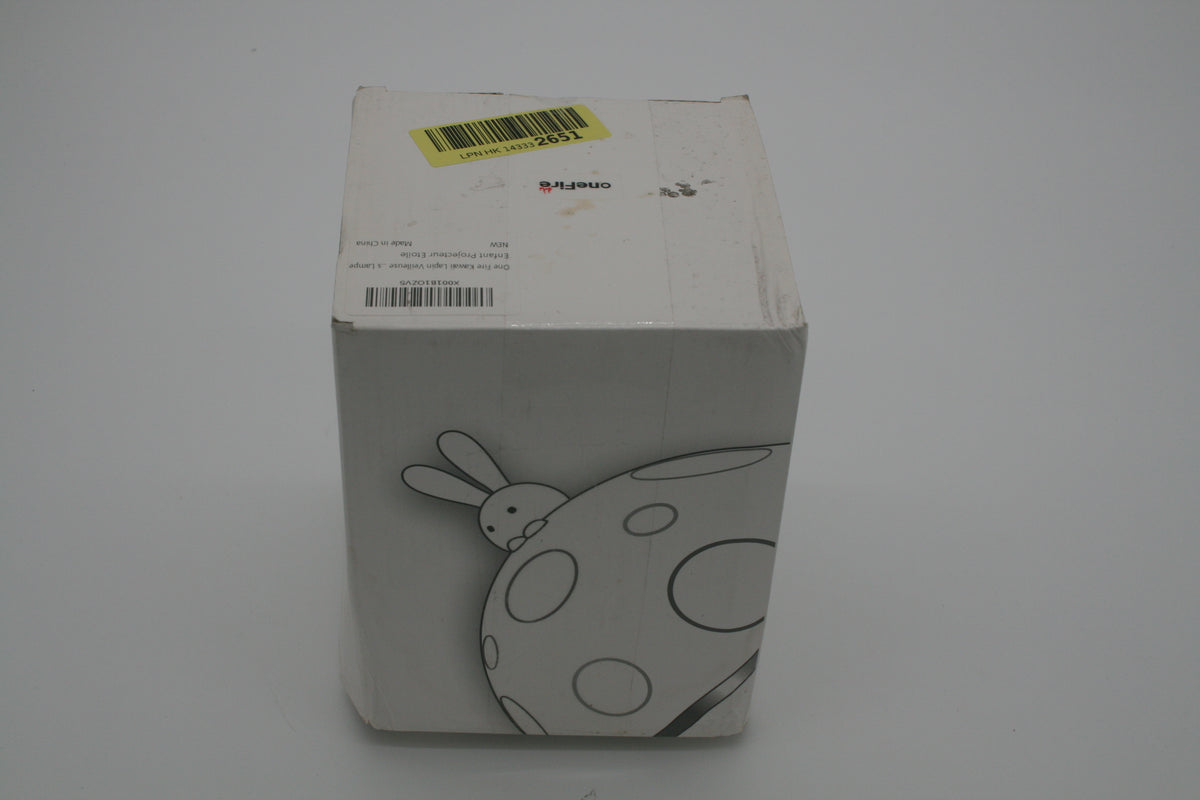 oneFire Mond Nachtlicht Projektor Hase WH-E04 Kinder Nachtlampe Moonlight