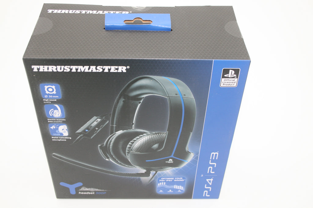 Thrustmaster Y-300P Gaming Headset PS4 PS3 50mm Kopfhörer Mikrofon