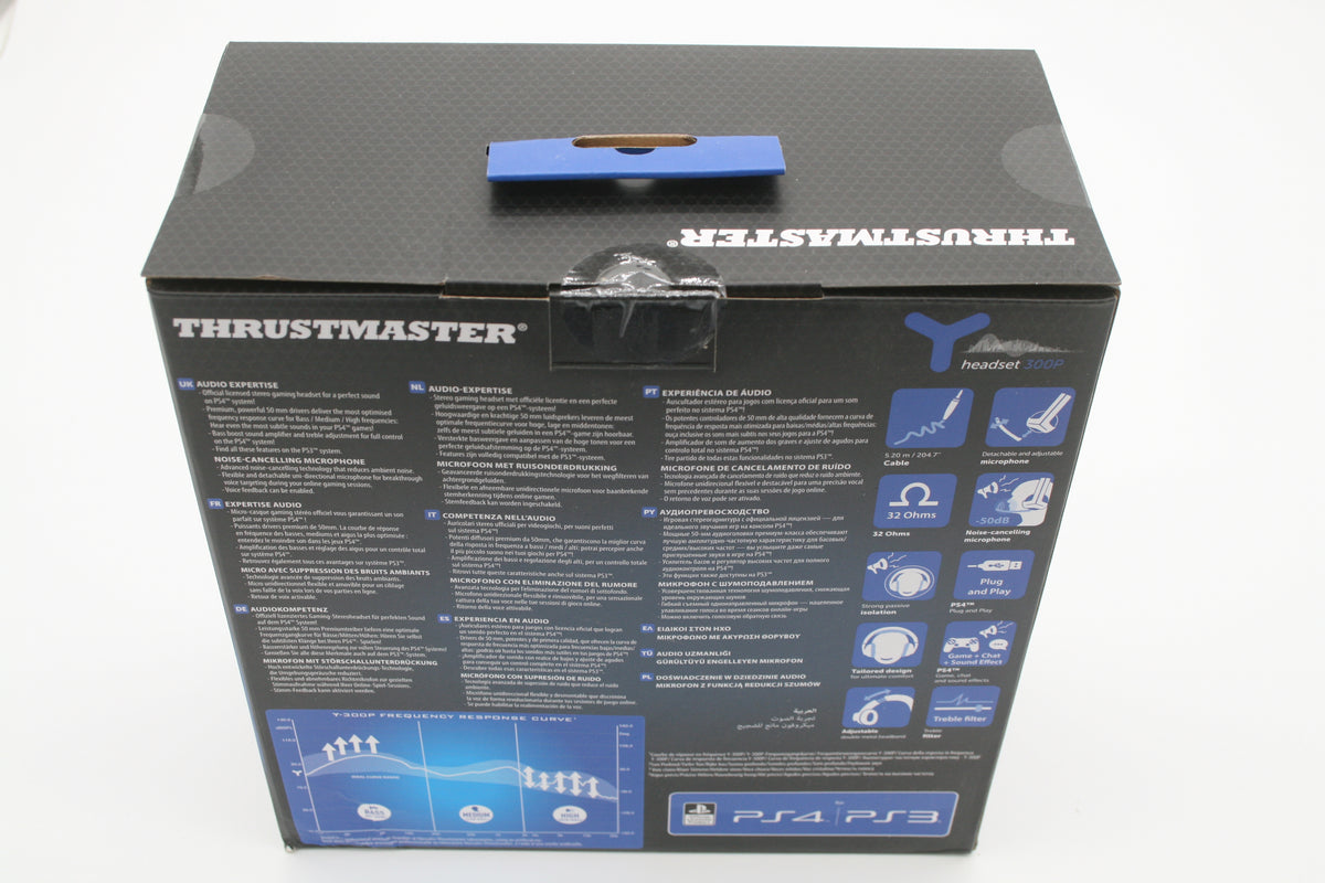 Thrustmaster Y-300P Gaming Headset PS4 PS3 50mm Kopfhörer Mikrofon