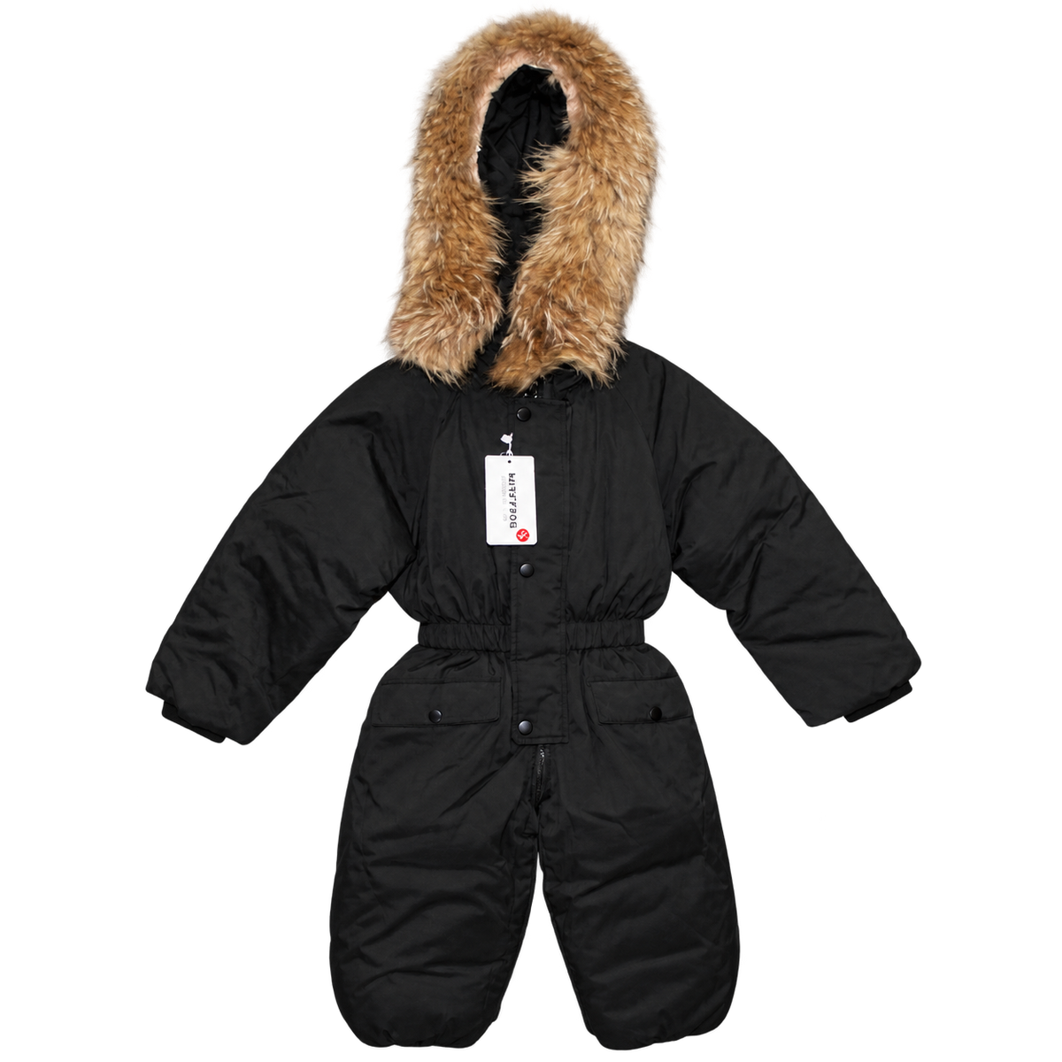 BOPPYPIG Kinder Schneeanzug / Daunenanzug Gr. 110 – Schwarz – Neu mit Etikett