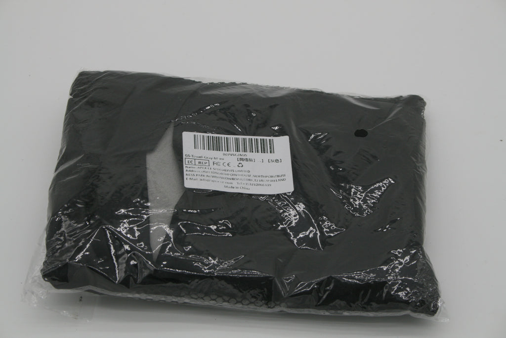 INVCOOL Mikrofaser Handtuch 100 × 50 cm – Schnelltrocknend – Grau – Neu