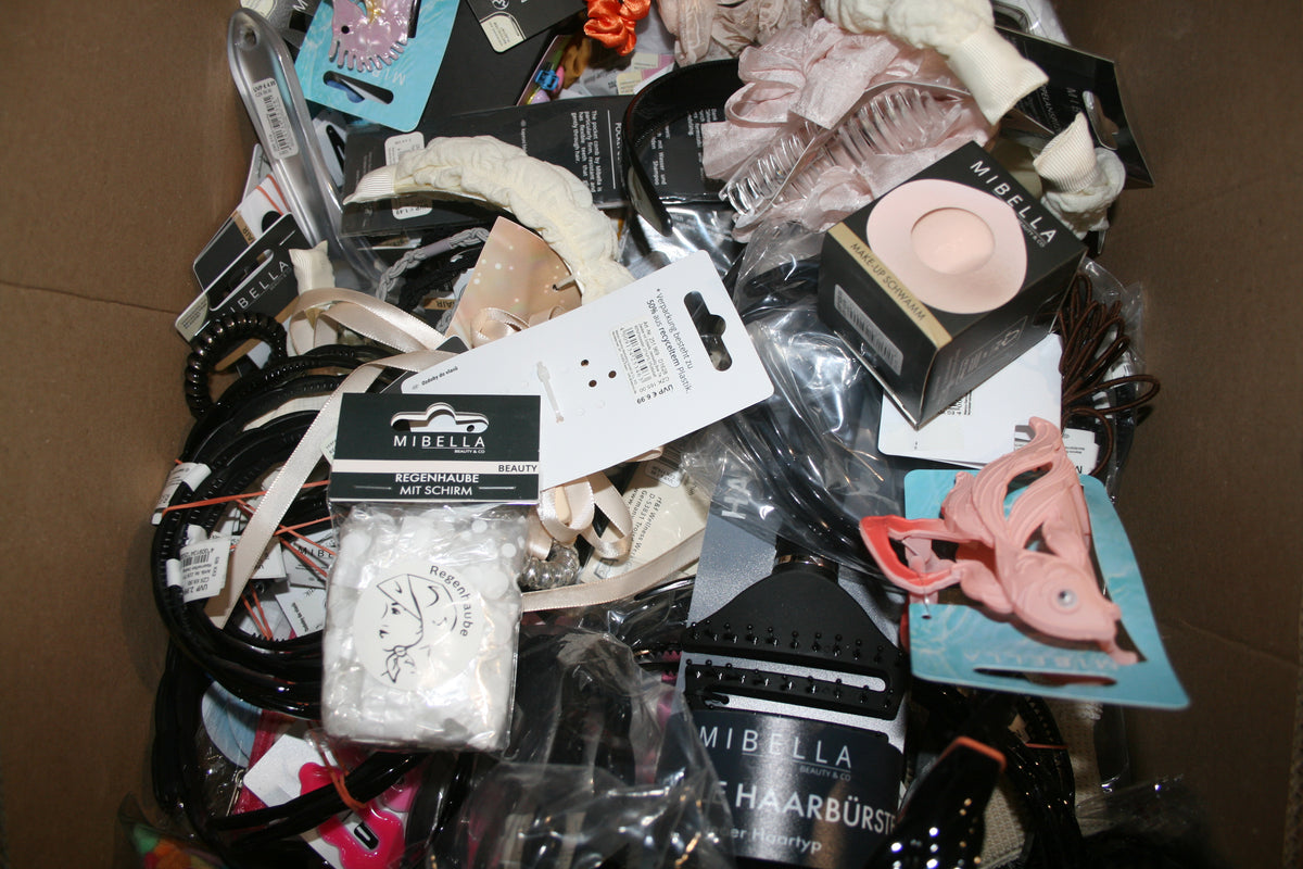 🎁 Haarmode Mystery Paket – 10 verschiedene Artikel