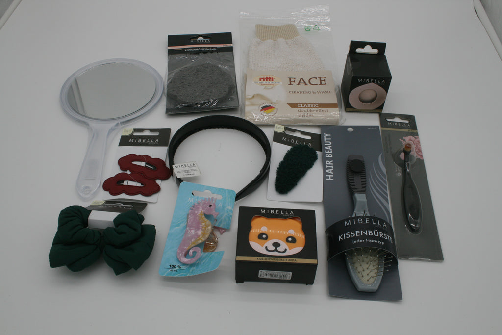 🎁 Haarmode Mystery Paket – 10 verschiedene Artikel
