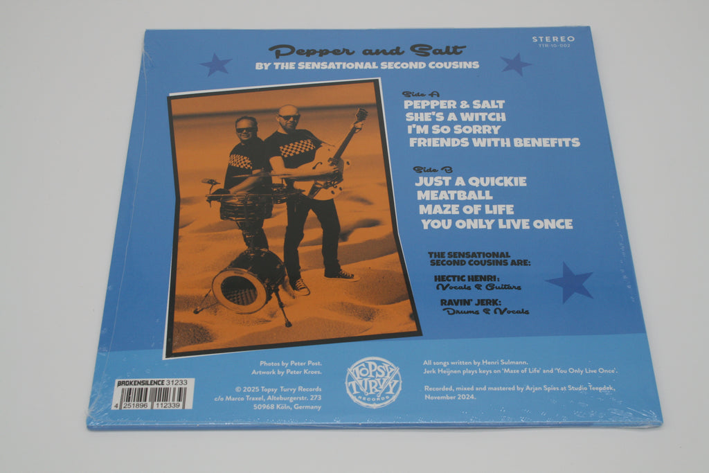 The Sensational Second Cousins – Pepper and Salt Vinyl LP 2025 NEU OVP