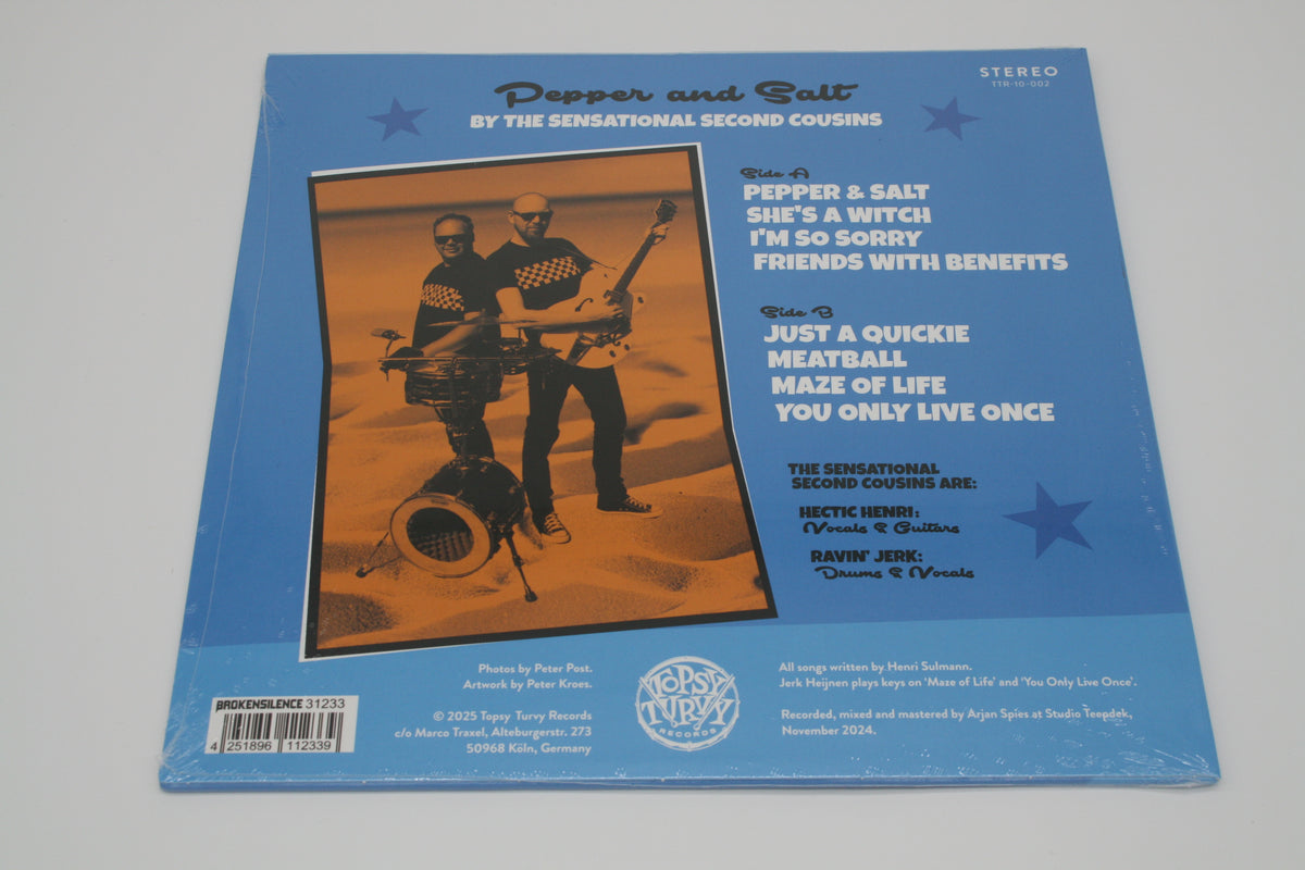 The Sensational Second Cousins – Pepper and Salt Vinyl LP 2025 NEU OVP