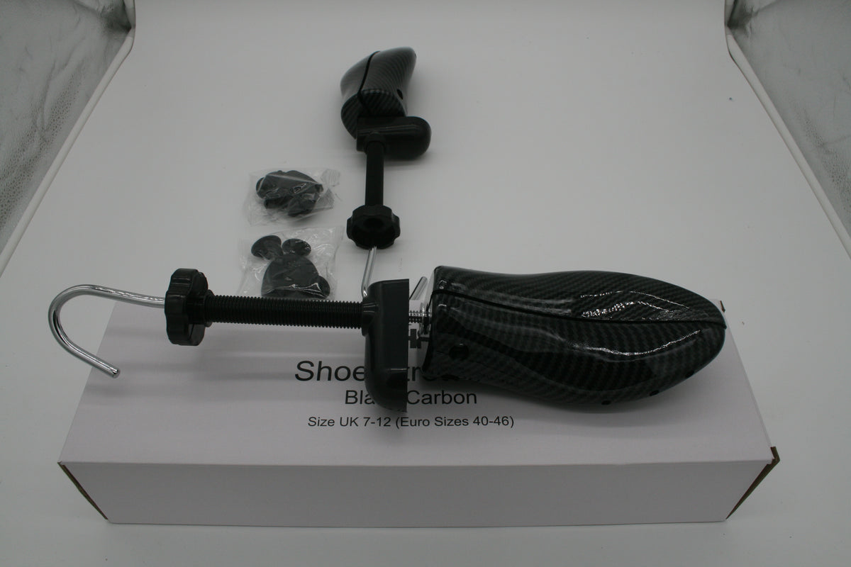 H&S Schuhspanner Schuhdehner Gr. 40-46 Black Carbon 2 Stück NEU OVP