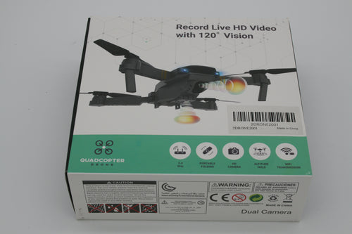 Faltbare Drohne Dual Kamera WiFi HD 120° Quadcopter + Fernbedienung OVP