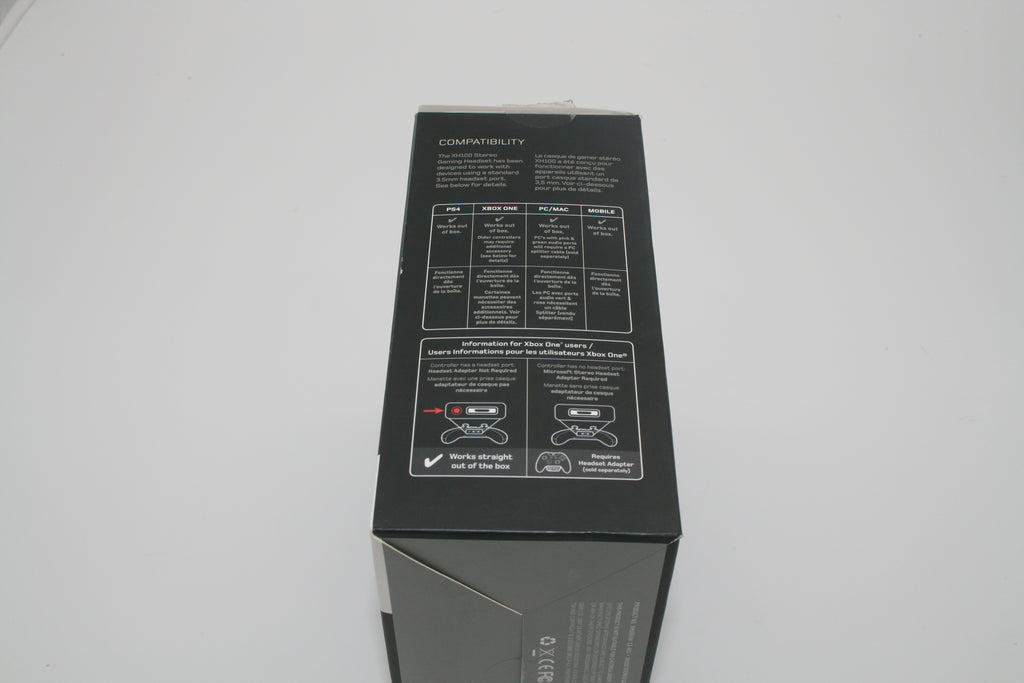 Gioteck XH100 Stereo Gaming Headset 3,5mm PS4 Xbox One PC Retourenware OVP