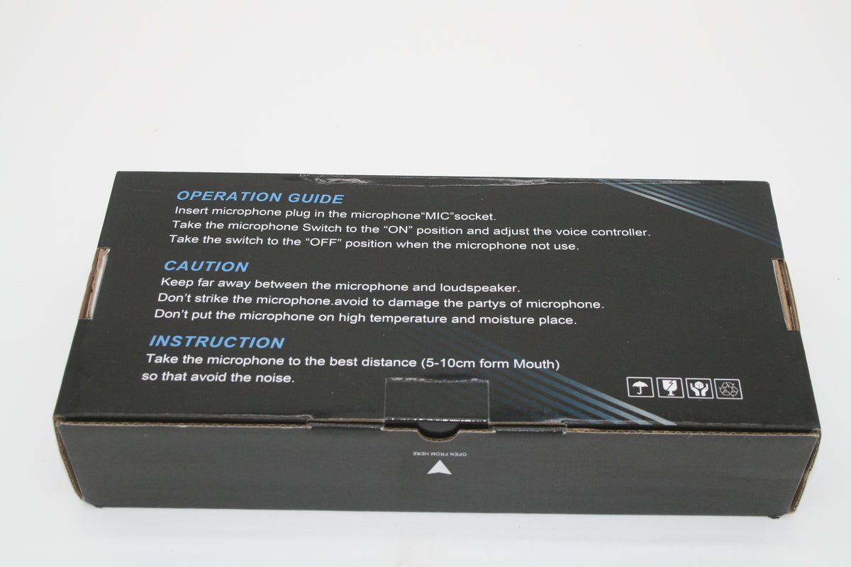 G-MARK X220U 2x UHF Funkmikrofon Wireless Karaoke + Empfänger Zubehör OVP