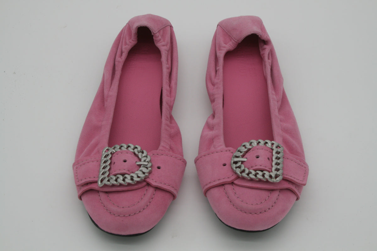 STEFFEN SCHRAUT Damen Ballerinas Pink Gr. 40 – Neuware / B-Ware – mit Schmuck-Schnalle