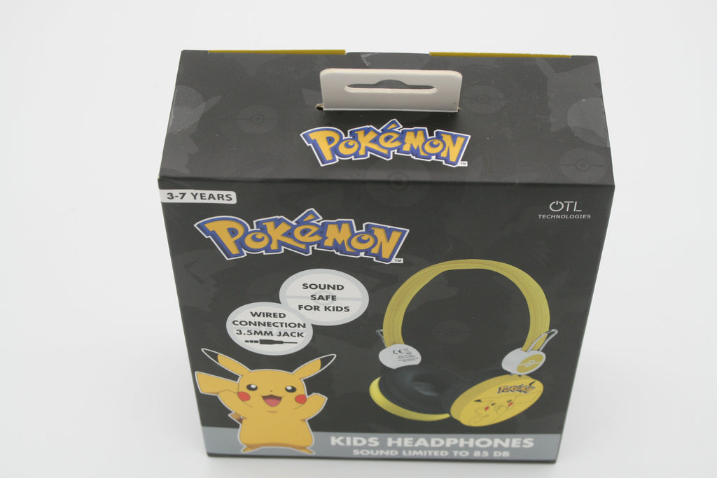 Pokémon Pikachu Kinderkopfhörer – OTL Technologies – 85 dB – 3,5 mm Klinke – Neuware