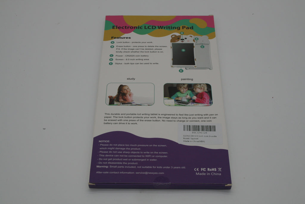 LCD Schreibtablet 8,5 Zoll – Kinder Maltafel mit Stift – Digitales Zeichenbrett – Neuware