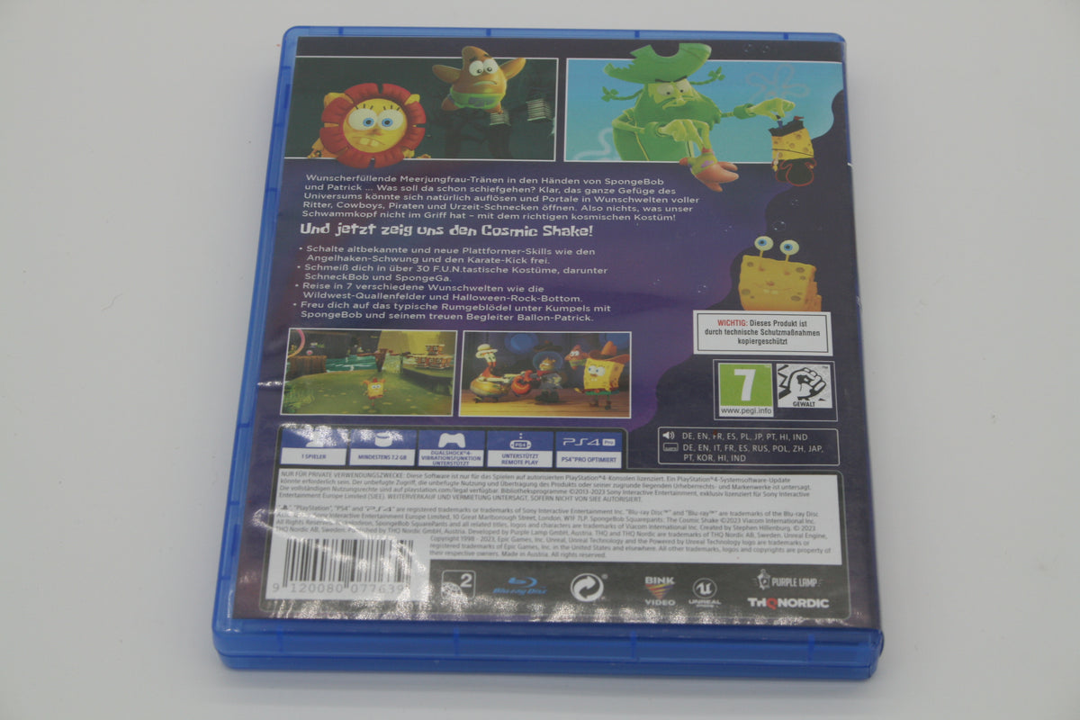 SpongeBob Schwammkopf: The Cosmic Shake – PS4 – PlayStation 4