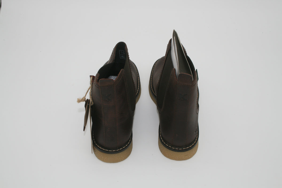 Kickers Kick Lorel Chelsea Boots – Damen Stiefeletten – Gr. 36 – Dunkelbraun – Neuware