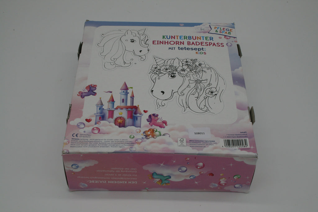 Tetesept Kids Geschenkbox Mein Einhorn Badespaß 8-teilig ab 3 Jahren NEU