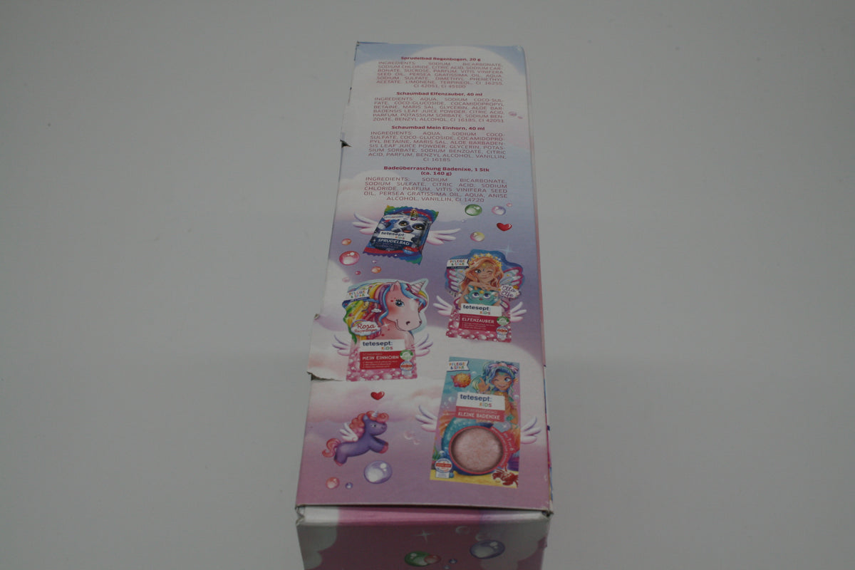 Tetesept Kids Geschenkbox Mein Einhorn Badespaß 8-teilig ab 3 Jahren NEU