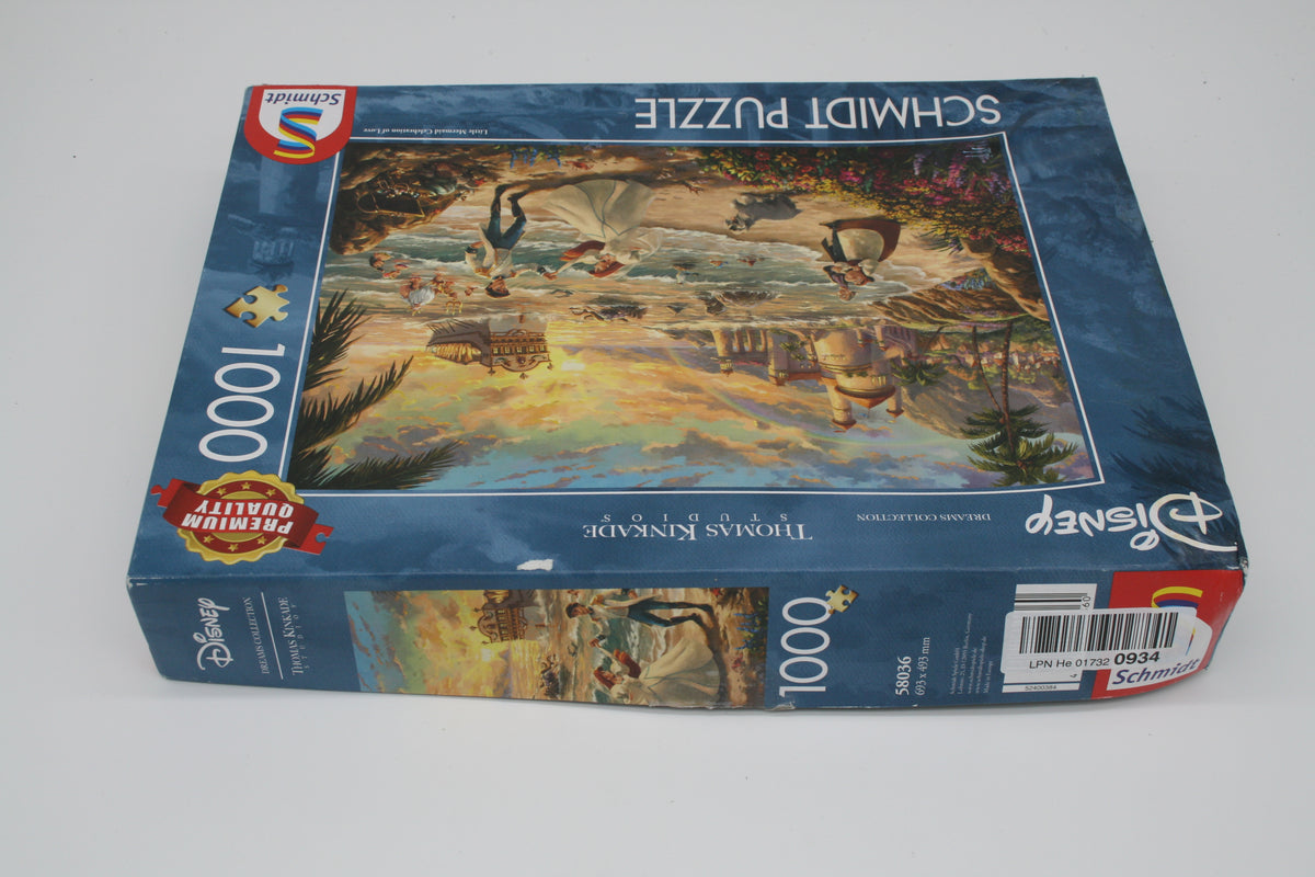 Disney Arielle Schmidt Puzzle 1000 Teile Thomas Kinkade Meerjungfrau 58036