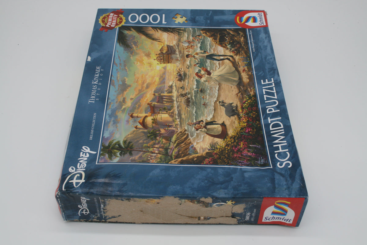 Disney Arielle Schmidt Puzzle 1000 Teile Thomas Kinkade Meerjungfrau 58036