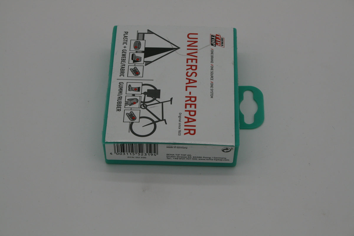 REMA TIP TOP Universal Reparaturset Flickzeug Fahrrad Gummi Zelt Schlauch Neu