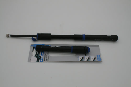 FISCHER Fahrrad Minipumpe Luftpumpe mit Schlauch AV DV SV 85589 Neu